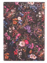 Paperblanks diář 18měsíční 2023-2024 Floralia Flexis midi horizontální FE9502-6